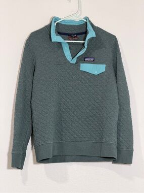 Patagonia Women's Organic Cotton Quilt Snap-T® Pullover size Small